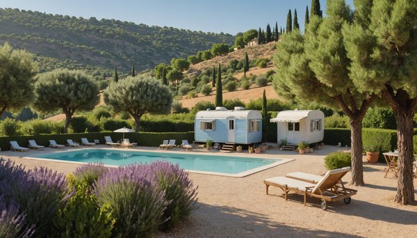 Vacances idéales dans des campings mobiles home Sud France